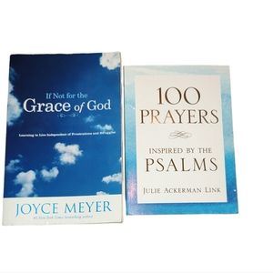 Religious Books 100 Prayers and Joyce Meyer Grace of God